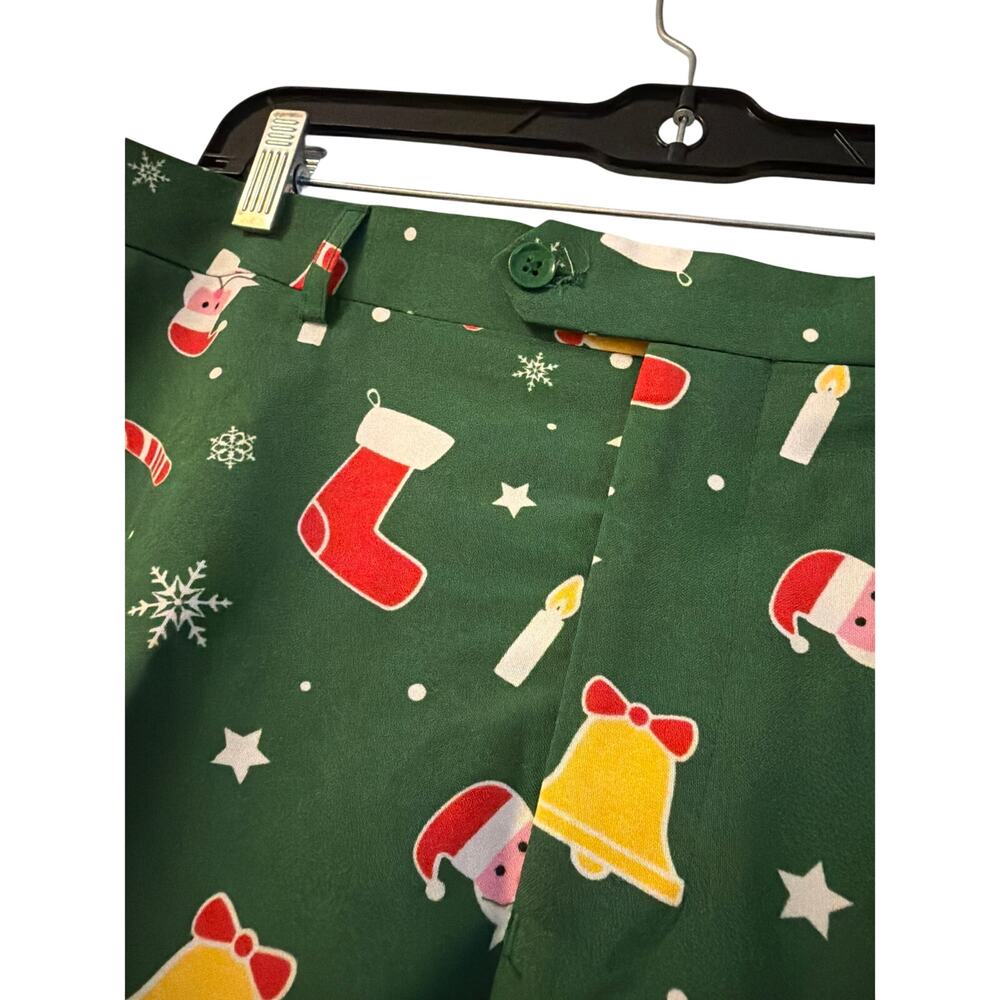 Opposuit Christmas pants funny Santa sz M - Picture 6 of 10
